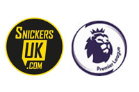 Premier League Badge &Snickers Sponsor